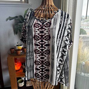 Absrtact print Blouse